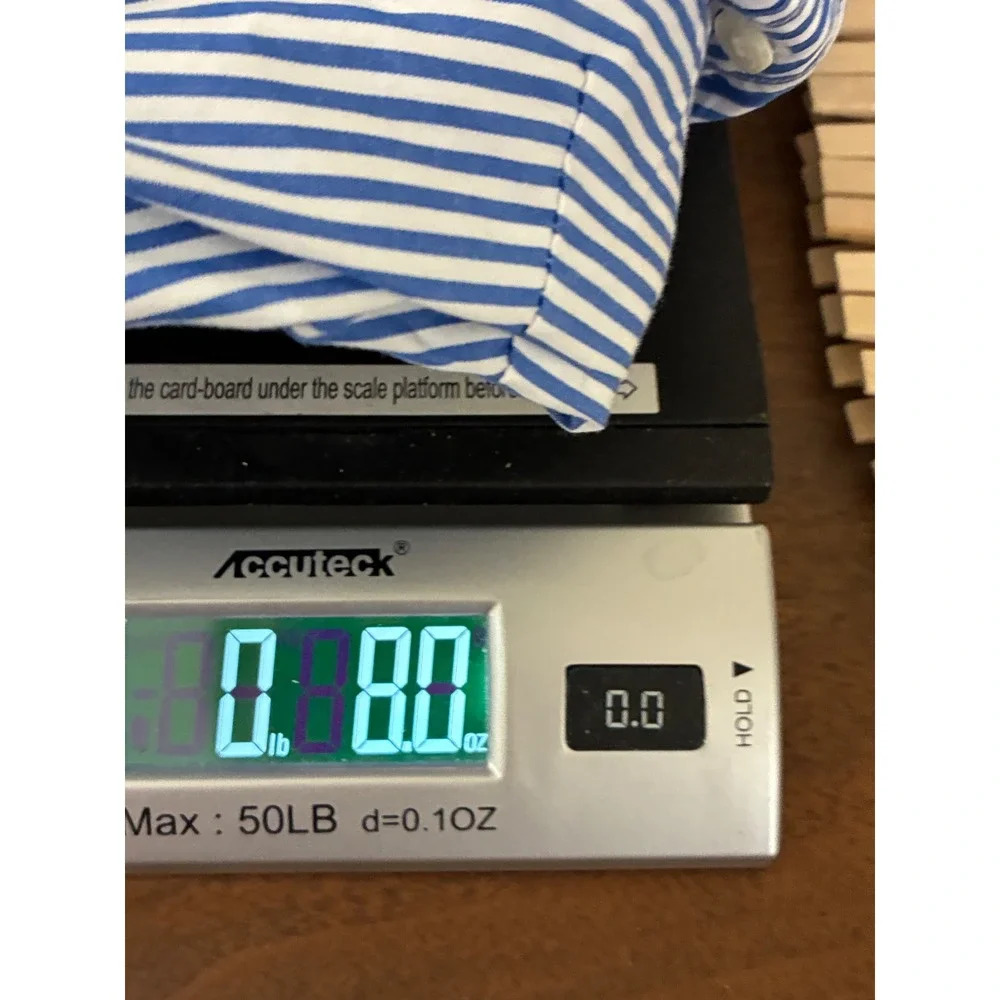 J.Crew Haberdashery Womens Blue White Striped Cotton Button‎ Down Shirt Size  S
